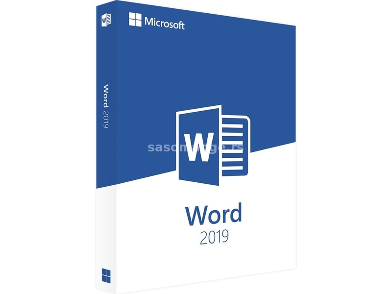 Microsoft Word 2019 licenca