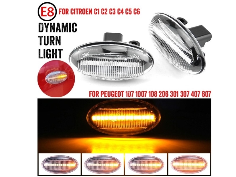 Dinamički LED bočni žmigavac - CITROEN/PEUGEOT