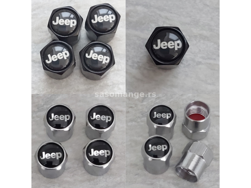 Kapice za ventile - Jeep - 4 komada