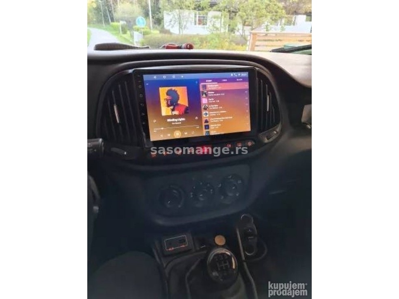 Fiat Doblo 2015-2019 Multimedija Radio Android GPS