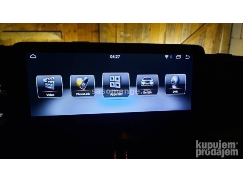 Mercedes C klasa w204 Android Multimedija radio navigacija