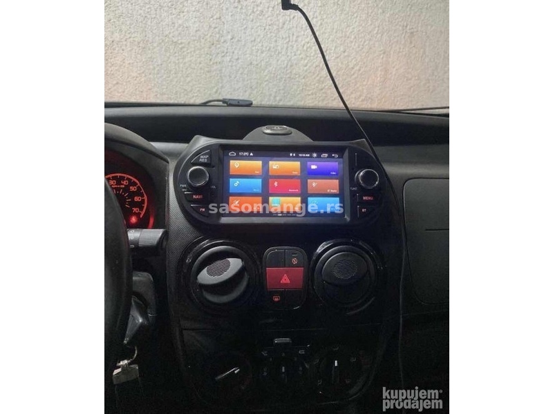 Fiat Qubo Fiorino Android Navigacija Multimedija Radio