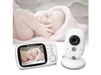 Bebi monitor Bebi alarm sa termometrom Baby kamera 3.2 LCD