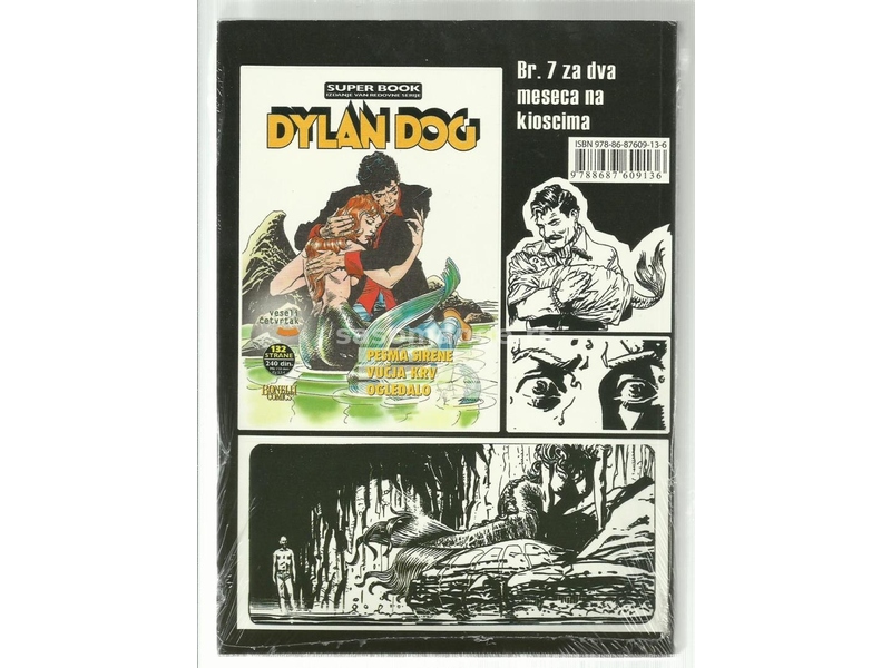 Dylan Dog VČ SB 6 Izgubljeni svet - Bil (cb/kolor) (celofan) (2 kom)