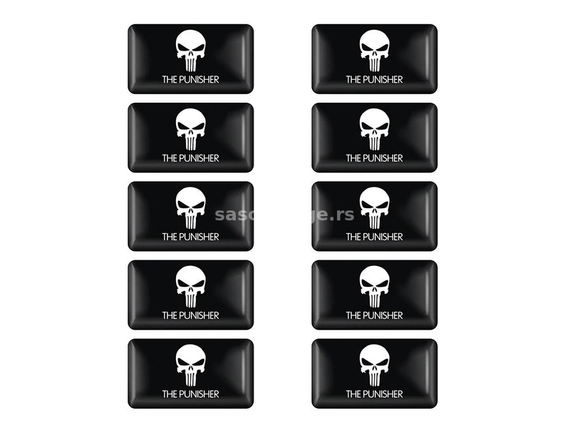 The Punisher Skull stikeri