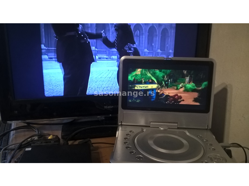 TV + DVD player COBY 8.5 inča (22cm) Za kola, čamac, vikendicu