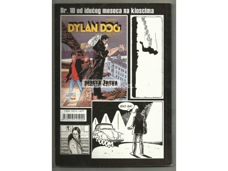 Dylan Dog VČ 9 Naslikani košmar (3 komada)