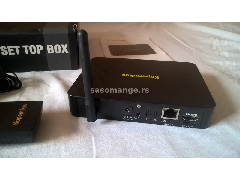 Kopernikus IPTV THD601DC SMART set top box WiFi Android