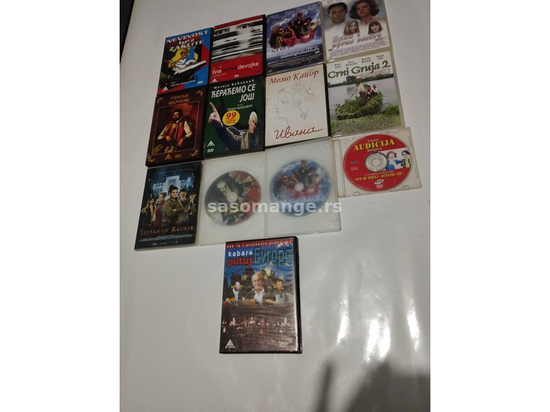 Original domaci DVD filmovi i serije 51 komad