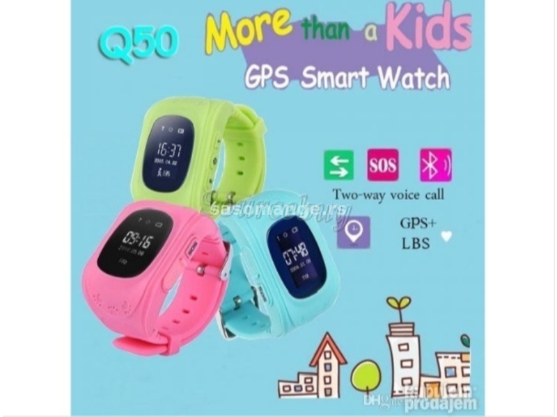 Original Smart sat/telefon za decu Q50 - SOS poziv - Sim kartica