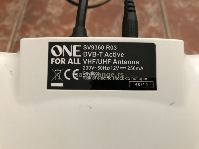 DVB-T Antena ONE For ALL