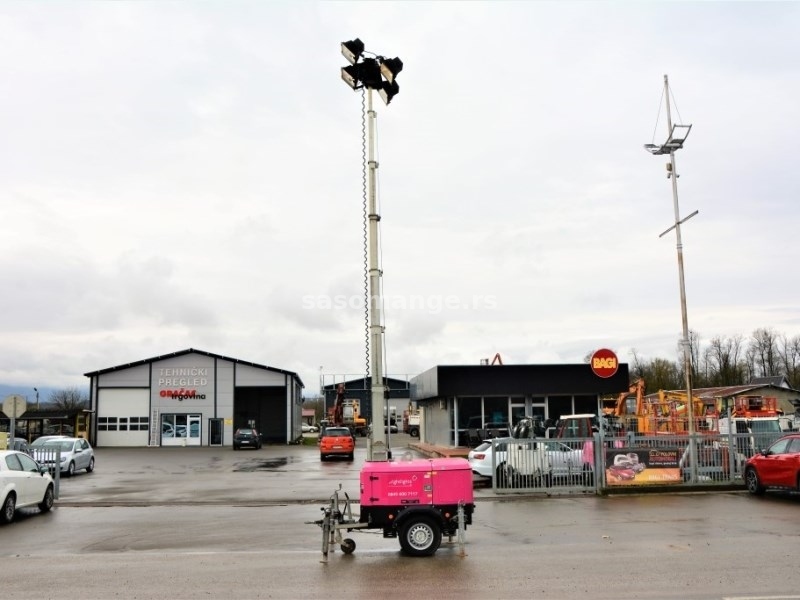 Mobilni rasvetni toranj sa dizel agregatom TOWERLIGHT EVE9 2015. godište