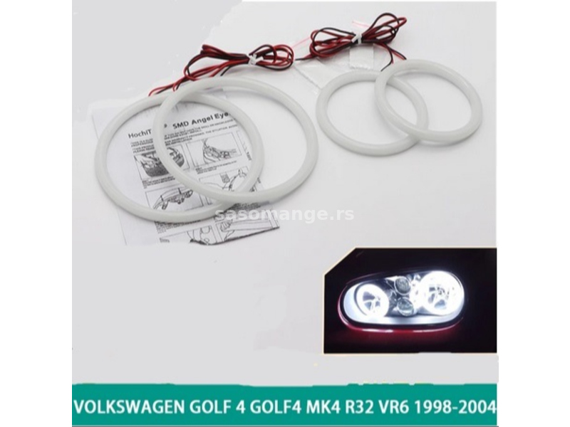 Angel Eyes LED (cotton) prstenovi za Golf 4 MK4