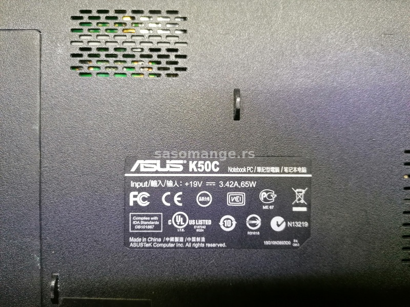 Asus K50C