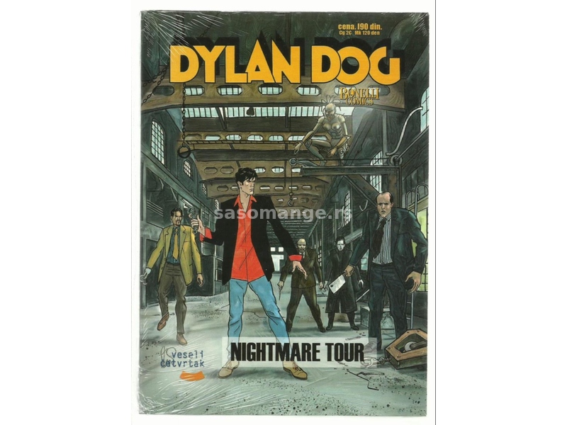 Dylan Dog VČ 22 Nightmare tour (celofan)