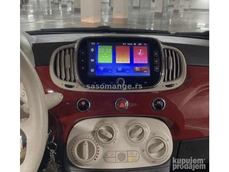 Fiat 500 2016 + Navigacija Android Multimedija Radio