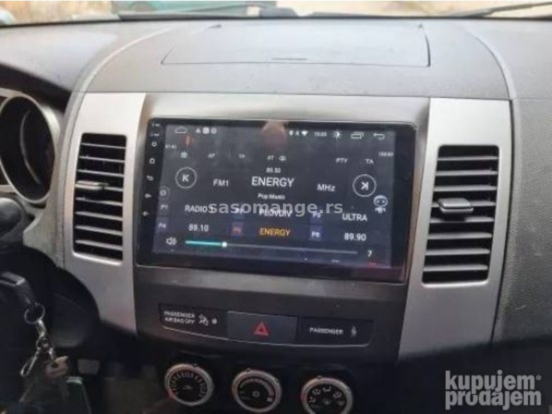 Mitsubishi outlander Peugeot 4007 Android Multimedija gps