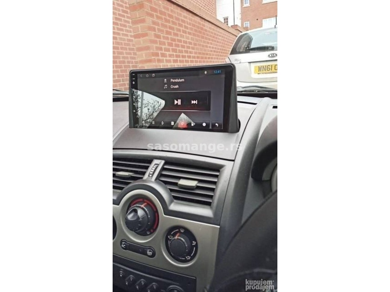 Renault Megane 2 sa ugrađenom Android multimedijom sa ekranom 9inca i  rikverc kamerom. SmartCAR 063 80 40 967 #renaultserbia…