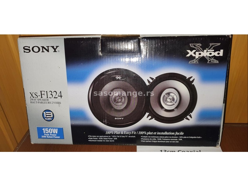 Sony XS-F1324 5,25 inca (13cm) par vrhunskih dvosistemskih zvucnika