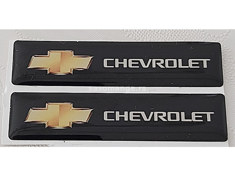 Chevrolet crne kapice za ventile 4 komada + privezak