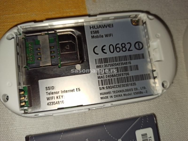 Telenor Huawei ruter E586