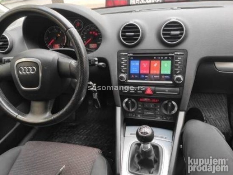 Audi A3 A4 B6 B7 Android Multimedija GPS radio navigacija