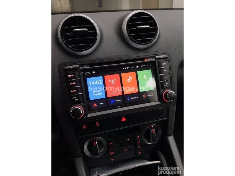 Audi A3 A4 B6 B7 Android Multimedija GPS radio navigacija