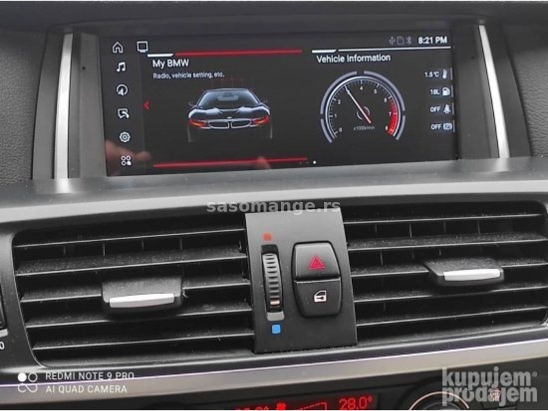 Multimedija Android BMW X3 F25 X4 F26 gps radio navigacija