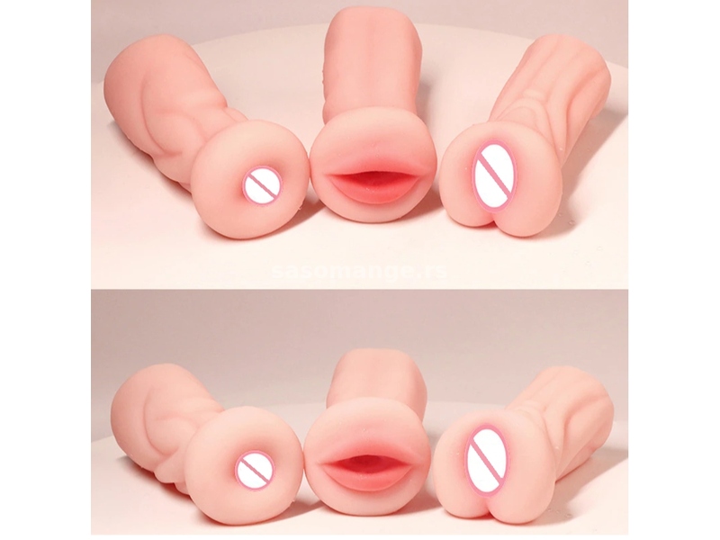 Vestacka vagina, usta, anal za muskarce Masturbator sex igracka