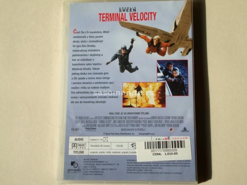 Terminal Velocity [Konačno Ubrzanje] DVD