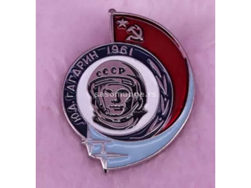 Znacka bedz SSSR oznaka Jurij Gagarin