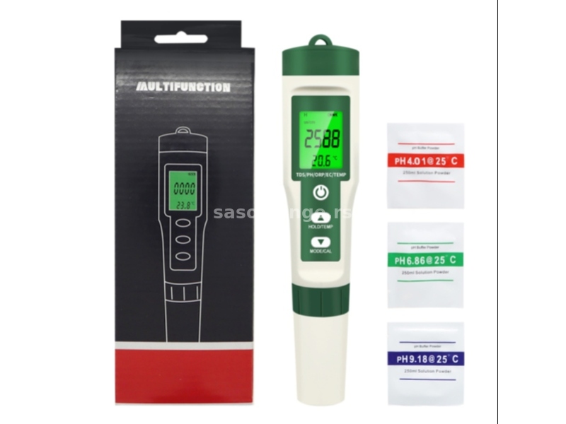 Instrumenti za analizu pH vode 10u1 Detektor Tester