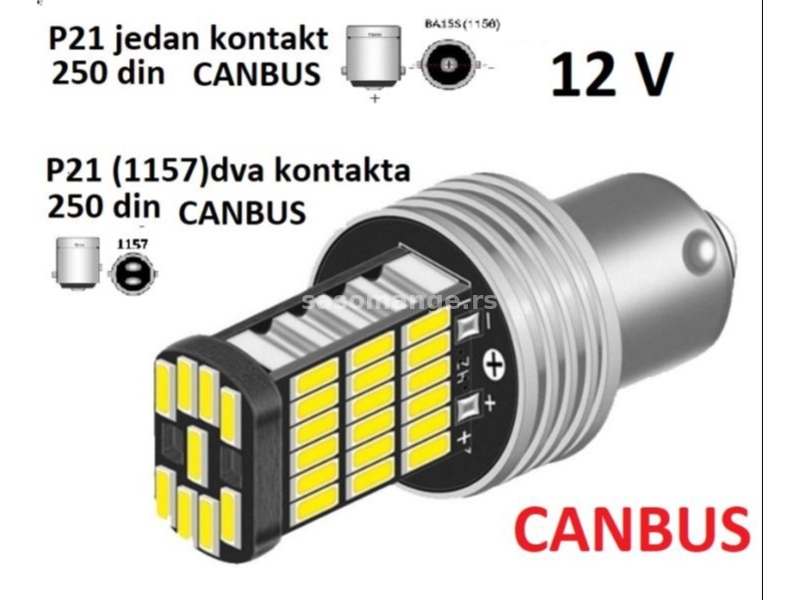 BA9S LED CANBUS