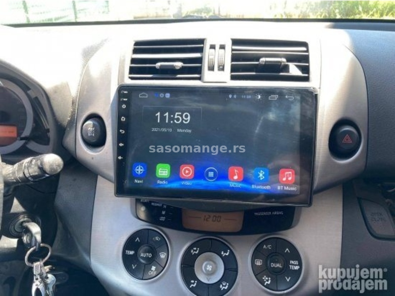 Toyota RAV4 RAV 4 Android Multimedija GPS radio navigacija