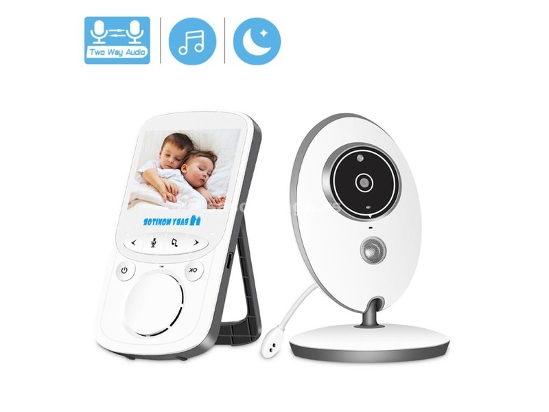 Bebi monitor sa kamerom i termometrom Bebi alarm