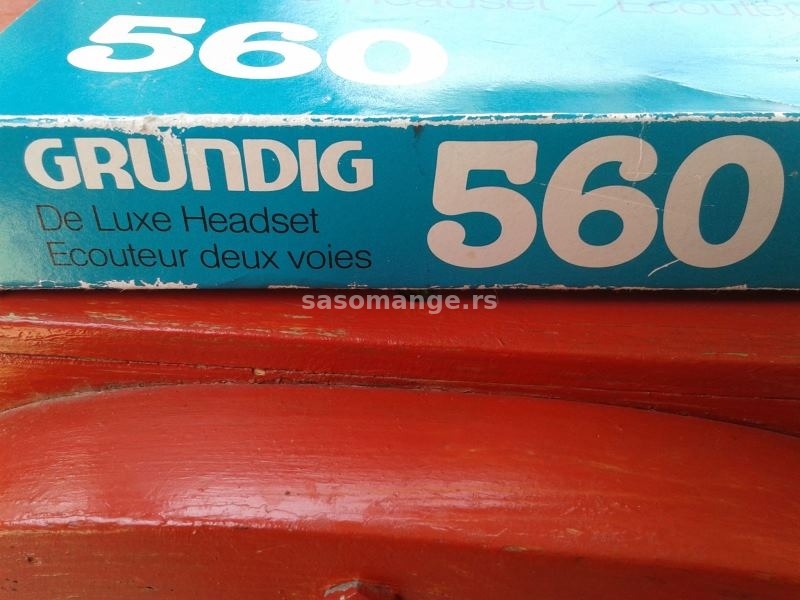 grundig GDH 560 slusalice(novo)-retro