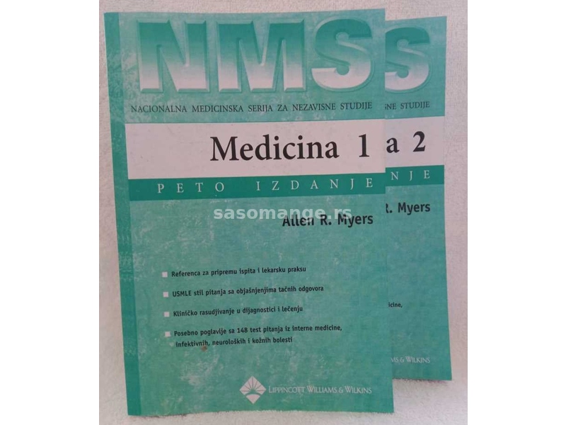 Medicina 1-2, Allen Myers,Interna medicina,Alen Majers