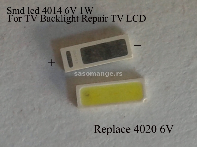 Led diode 4014 6V za reparaciju pozadinskog osvetlenja tv.