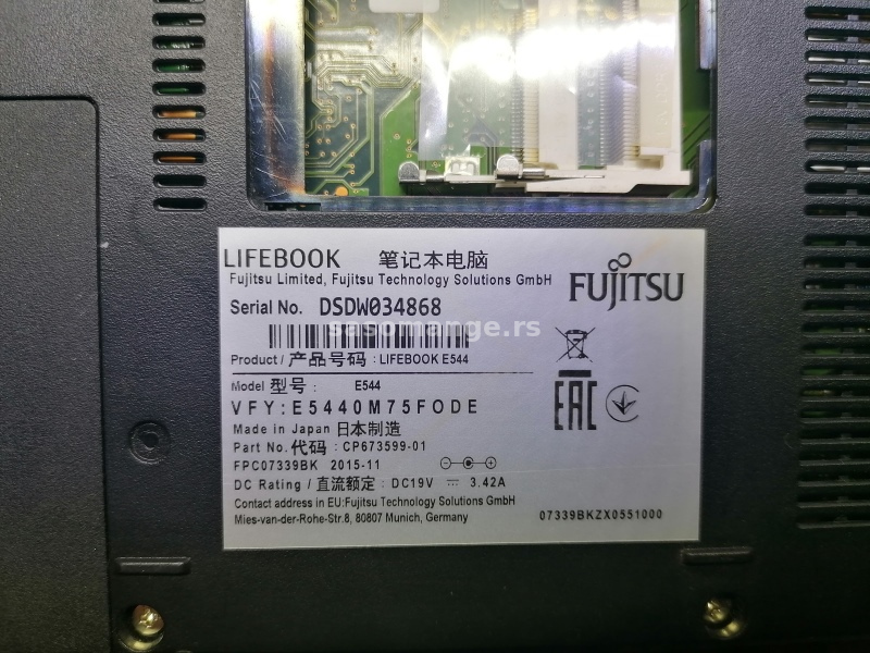 Fujitsu Lifebook 544