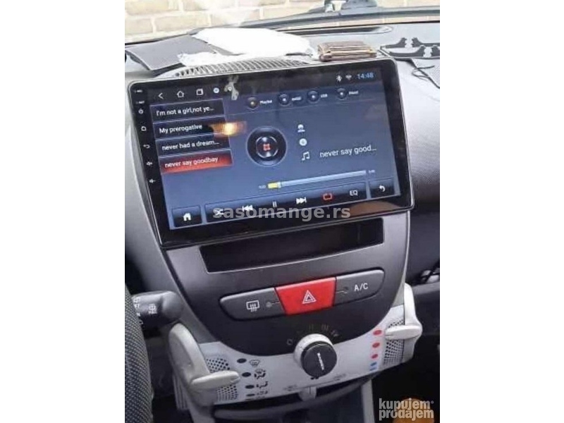 Peugeot 107 Toyota Aygo Navigacija Android Multimedija