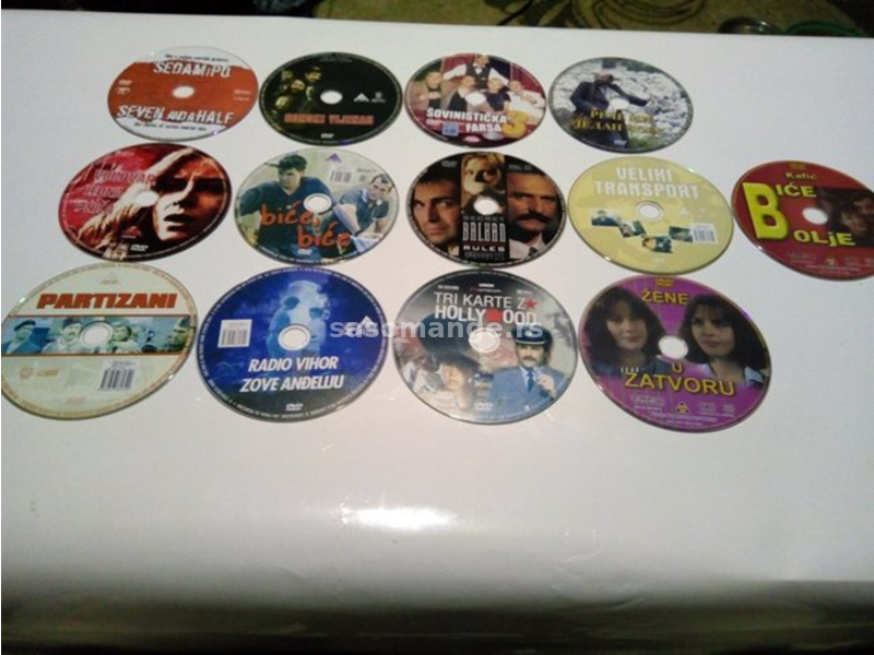 Original domaci DVD filmovi i serije 51 komad