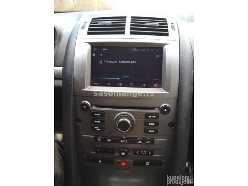 Peugeot 407 android multimedija navigacija gps multimedia