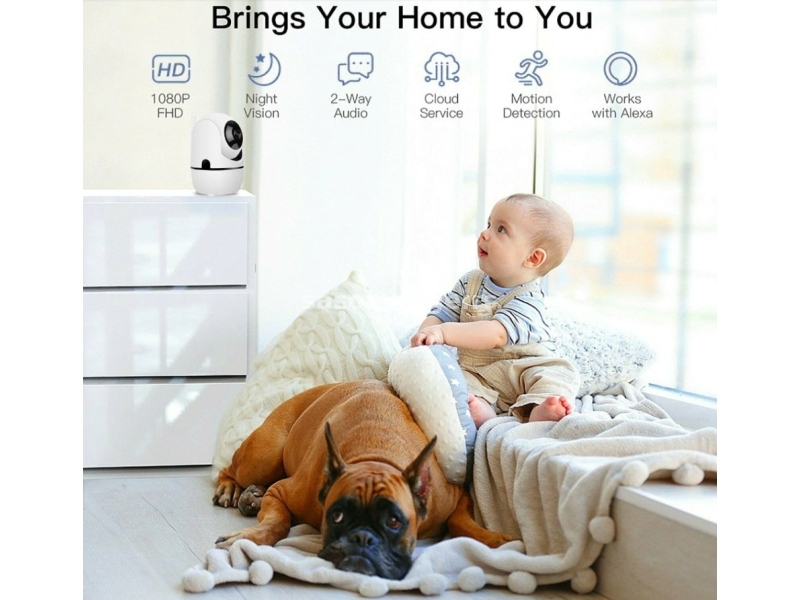 Kamera za bebe i sigurnosna kamera WiFi 1080P HD
