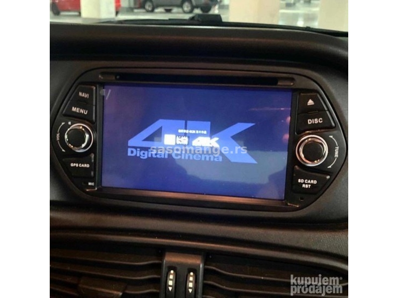 Fiat Tipo 7inch Android GPS Radio Navigacija Display Medija