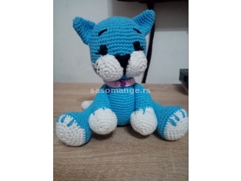 Amigurumi igračke Plava maca