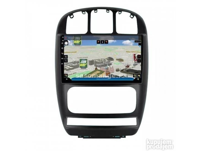 Dodge Caravan Chrysler Grand Voyager Android Multimedija GPS