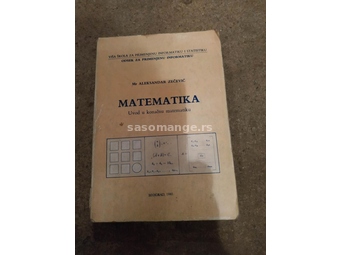Matematika, uvod u konacnu matematiku