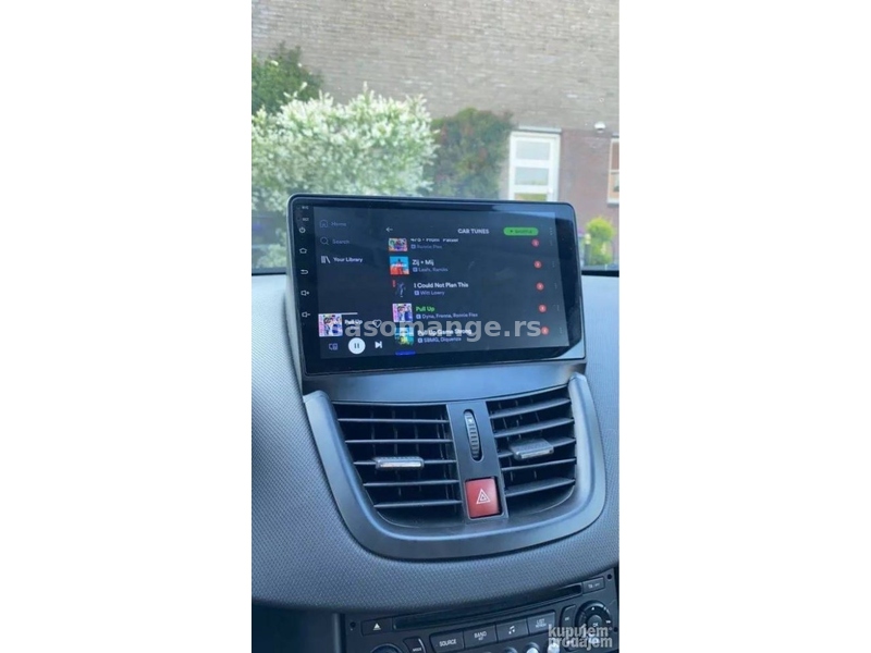 Peugeot 207 206+ Android Multimedija GPS Radio Navigacija