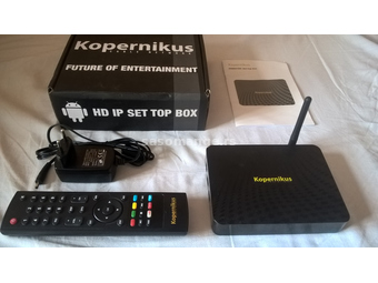 Kopernikus IPTV THD601DC SMART set top box WiFi Android