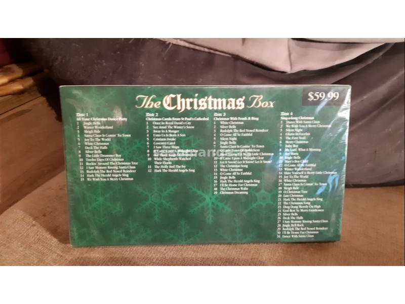 The Christmas Box (4 CD) + ČAROBNI BOZIC - box set (4 CD)